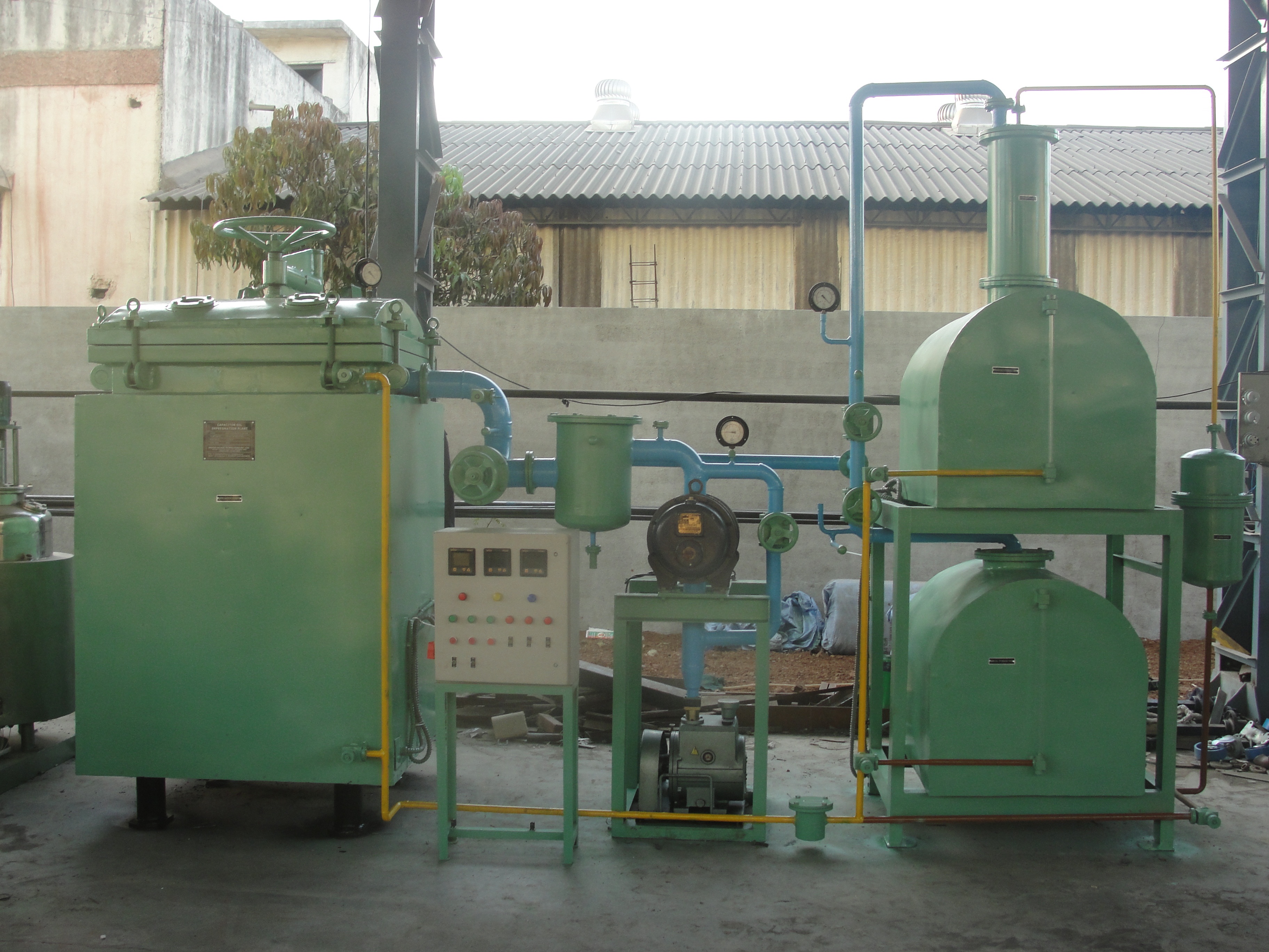 Capacitor Oil Impregnation Plant – view 3